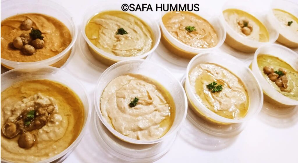 SAFA Hummus Products